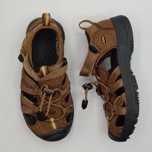 Keen boys girls 13 Brown Waterproof Hiking Water Sport Sandals